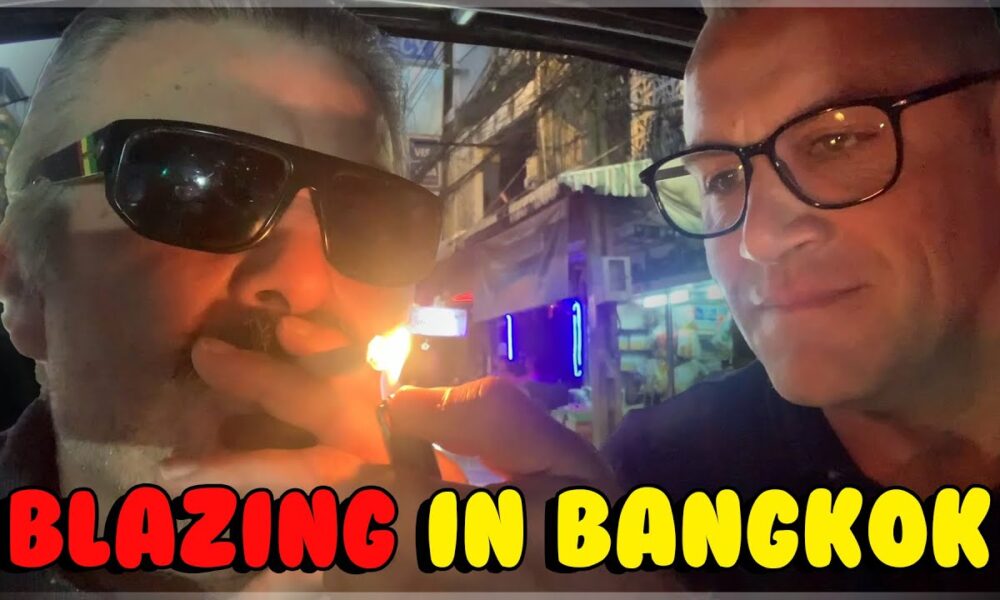 Blazing in a Tuk Tuk in Bangkok!