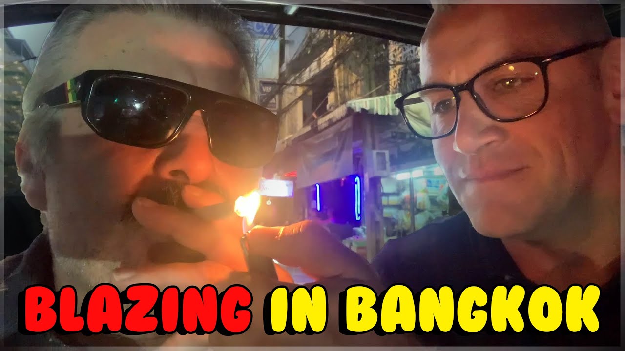 Blazing in a Tuk Tuk in Bangkok!