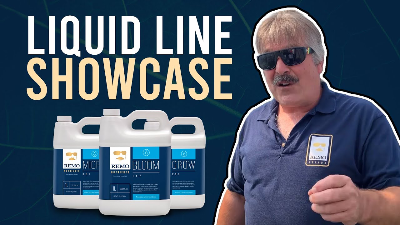 Remo Nutrients Liquid Line Showcase!