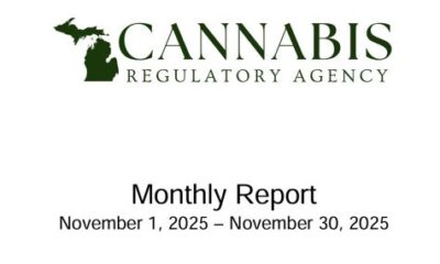 Michigan Cannabis Sales Slipped in November – New Cannabis Ventures