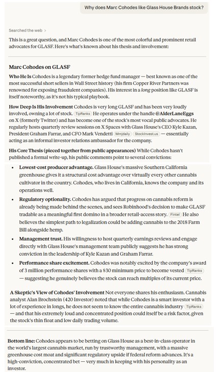 Not Quite There Yet – New Cannabis Ventures