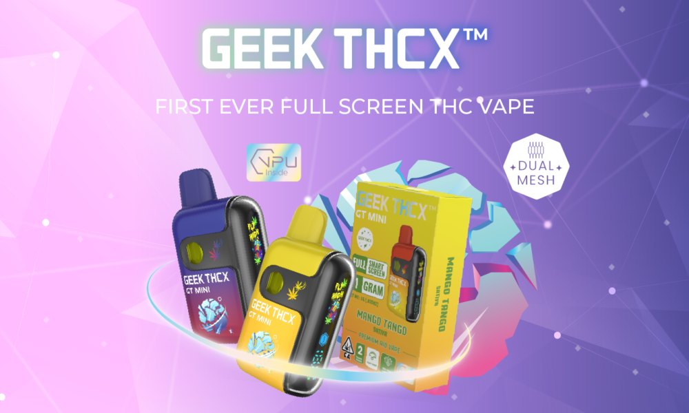 Geek THCX Now Available in 300+ Licensed Dispensaries Across California
